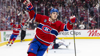 Slafkovského prvý gól v play off