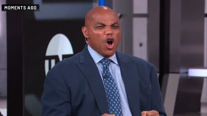 Charles Barkley priceless reaction to Oilers Game 5 win