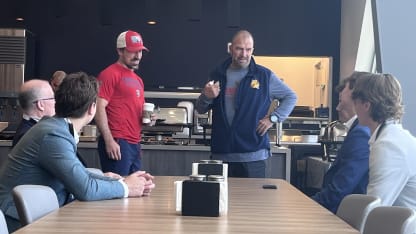 Draft prospects with Marchand Zito