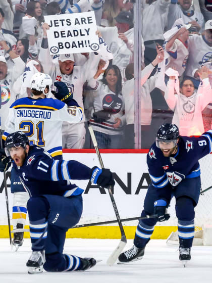 Winnipeg Jets step up in Game 7 against St Louis Blues without Mark Scheifele Josh Morrissey