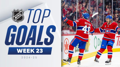 Top Goals from Week 23 of the 2024-25 NHL Season