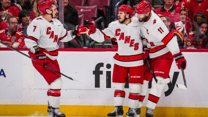 Hurricanes play their way to win over Panthers in Game 4