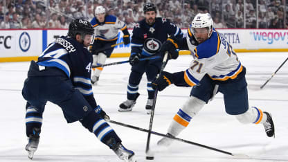 Jets' Morrissey leaves game 7 with injury