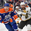 EDGE stats for Golden Knights Oilers playoff series