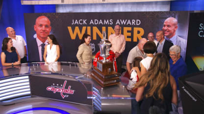 Carbery wins the Jack Adams Award