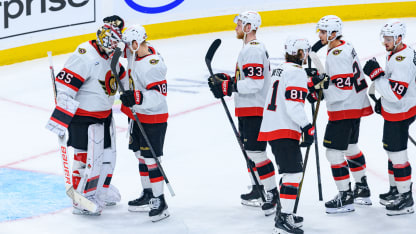 Linus Ullmark Ottawa Senators showing resilience in Eastern 1st Round