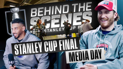 Experience Cup Final Media Day with Tkachuk, Kane
