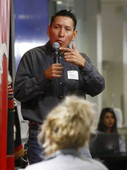 Willie O'Ree Community Hero Award finalist spotlight Brent Dodginghorse