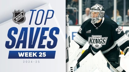 Top Saves from Week 25 of the 2024-25 NHL Season