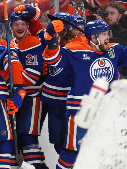 Leon Draisaitl kroent einen moeglichen Stanley Cup Klassiker in Spiel 1