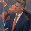 Kris Knoblauch lookalike dresses like Oilers coach Game 4