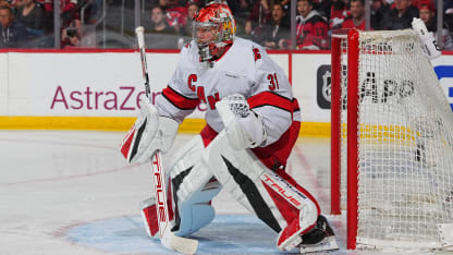 Frederik Andersen out for Game 5 for Carolina Hurricanes