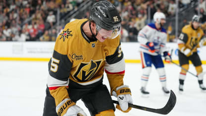 Olofsson med tre poäng för Vegas