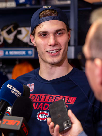 Slafkovský o sezóne