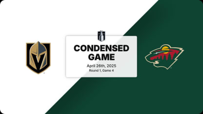 VGK at MIN | Condensed Game | Gm 4