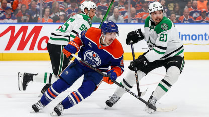 NHL EDGE stats Dallas Stars Edmonton Oilers 2025 Western Conference Final
