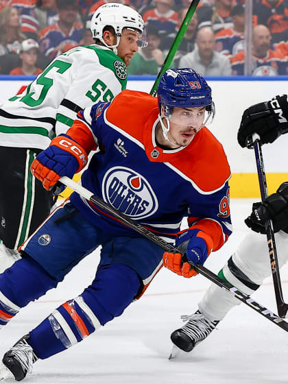 NHL EDGE stats Dallas Stars Edmonton Oilers 2025 Western Conference Final
