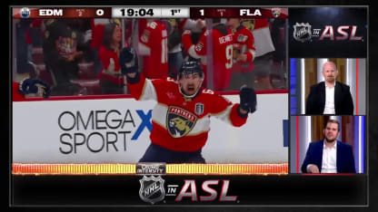 Marchand strikes early in Game 3 (ASL Cast)