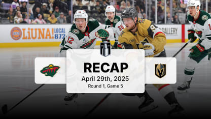 MIN at VGK | Recap | Gm 5