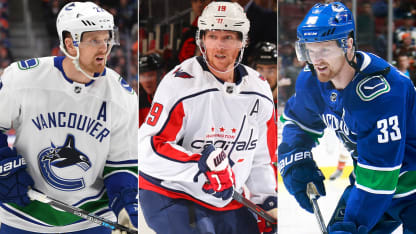 Bröderna Sedin Nicklas Bäckström leder svenskt Quarter-Century Team