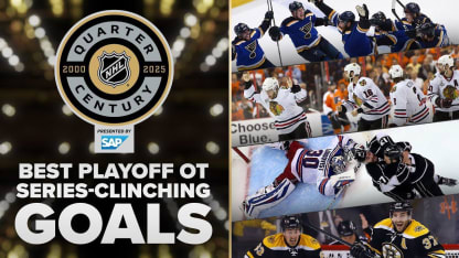 Best OT Series-Clinching Goals of the Quarter-Century