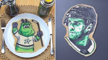 Dallas Stars pancake artist stanley cup playoffs
