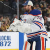 Edmonton Oilers Game 4 goalie decision between Stuart Skinner Calvin Pickard