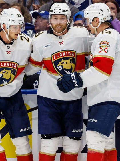 Panthers regain stride in series win over Lightning