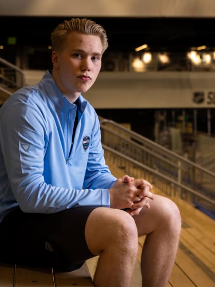 Boelius Combine leirillä Buffalossa