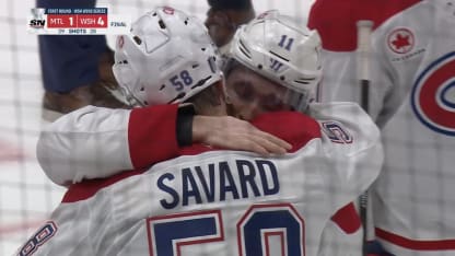 Savard emotional after final game