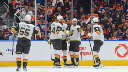 Golden Knights even it up with 2 in :54