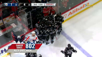 2nd All-Time: Ovechkin passes Howe with goal #802