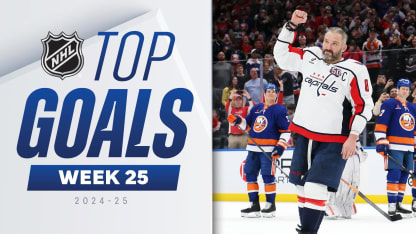 Top Goals from Week 25 of the 2024-25 NHL Season