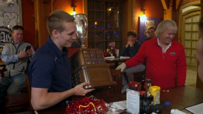 Lane Hutson awarded Calder Memorial Trophy