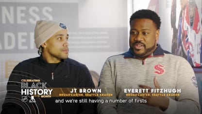 Fitzhugh, Brown on firsts in NHL