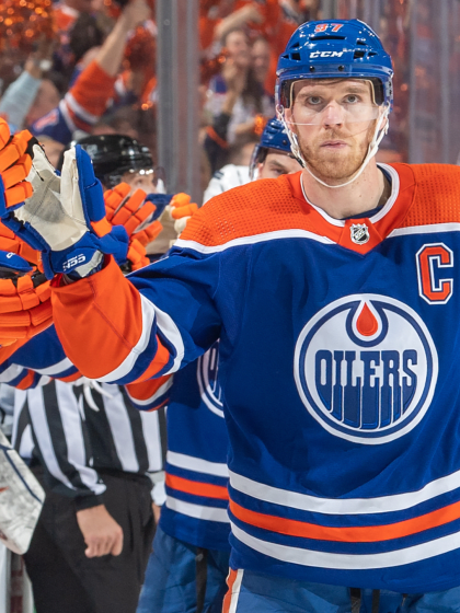 2025 NHL Stanley Cup Playoffs EDGE stats leaders