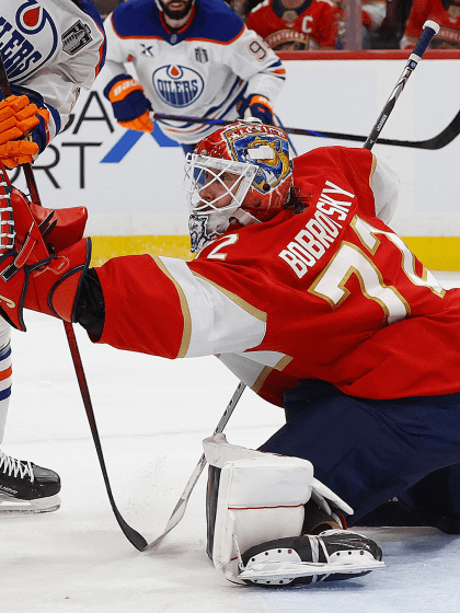 Sergei Bobrovsky 'sense of calm' soothing Florida Panthers in Stanley Cup Final